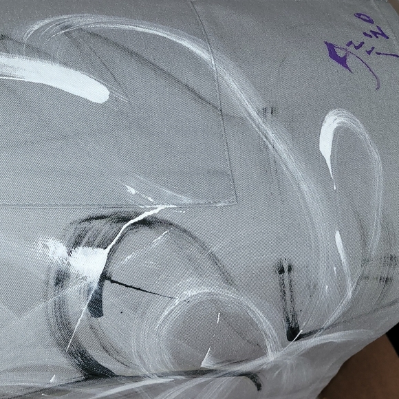 Custom Painted Wearable Art Apron #2003 - Picture 3 of 6